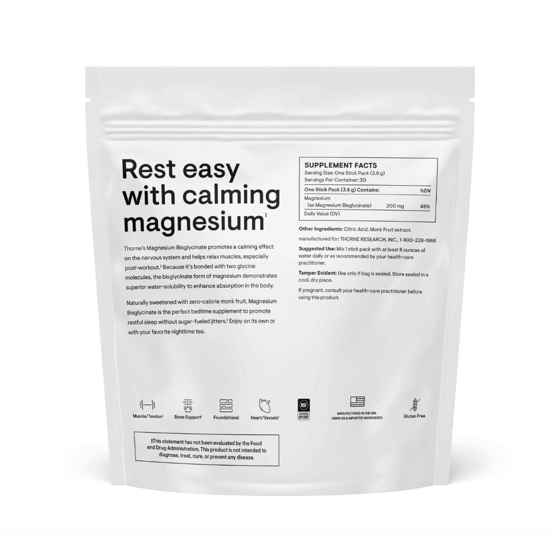 Magnesium Bisglycinate - Travel Packs