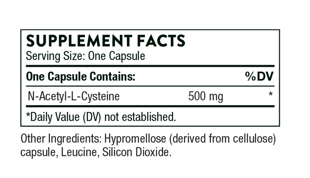 NAC - N-Acetylcysteine