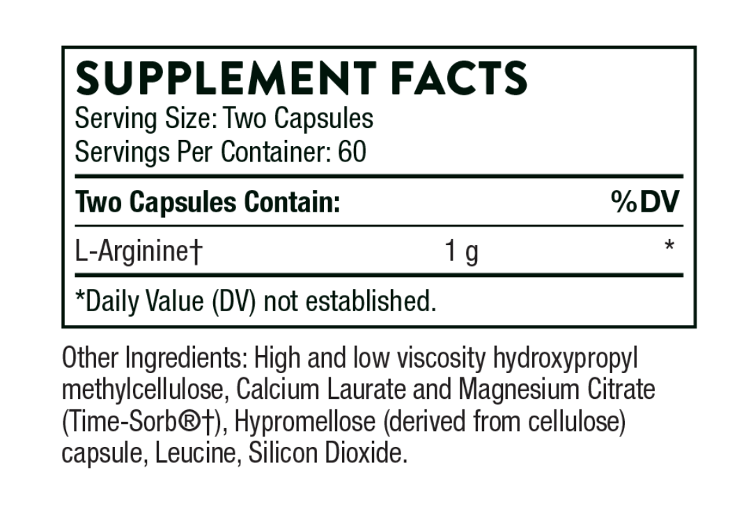 L-Arginine-Sustained Release(formerly Perfusia-SR)