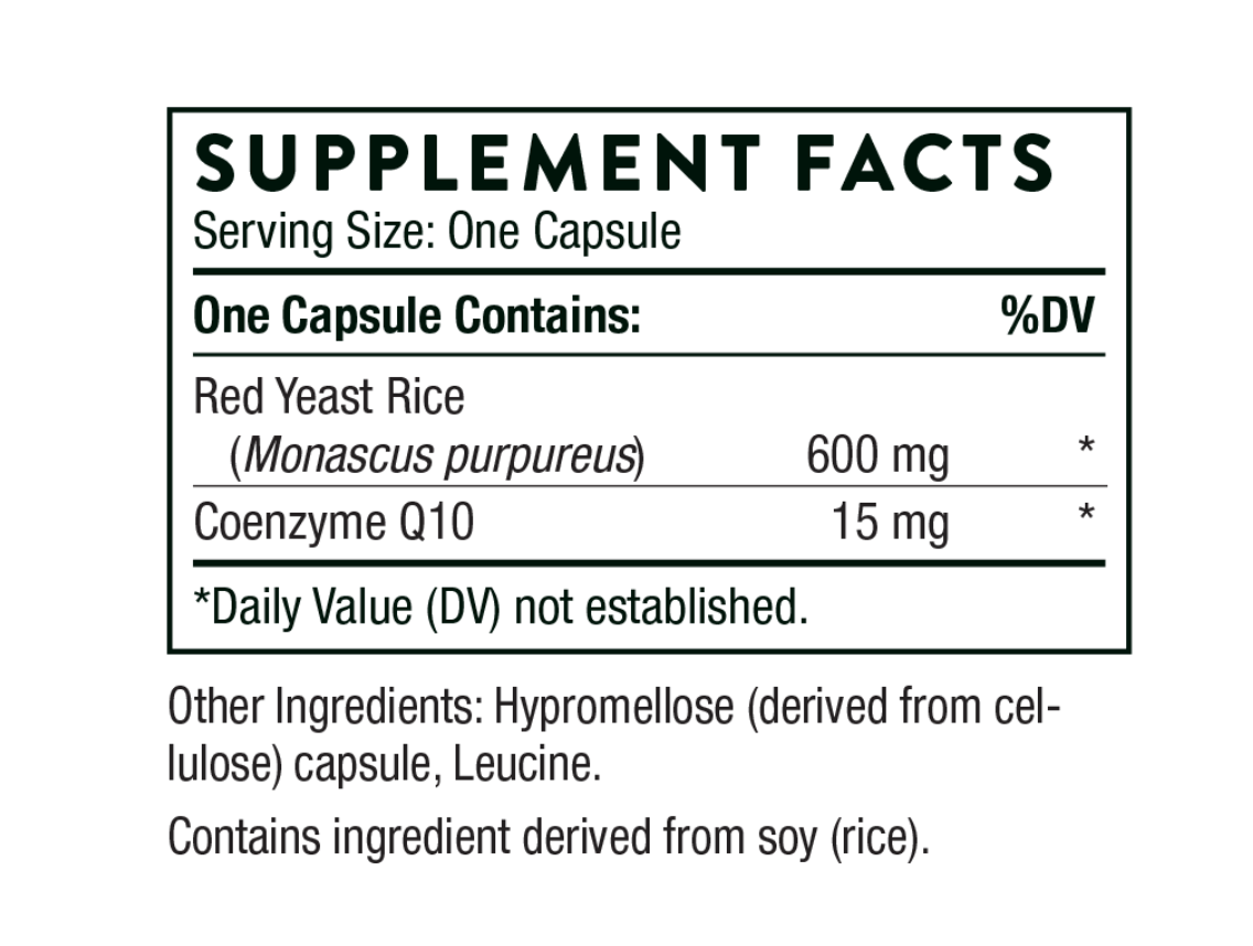 Red Yeast Rice + CoQ10