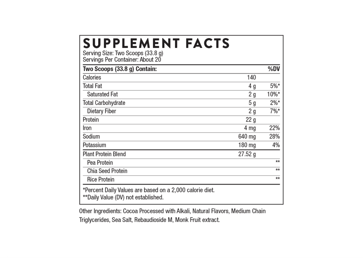 Plant Protein - Chocolate