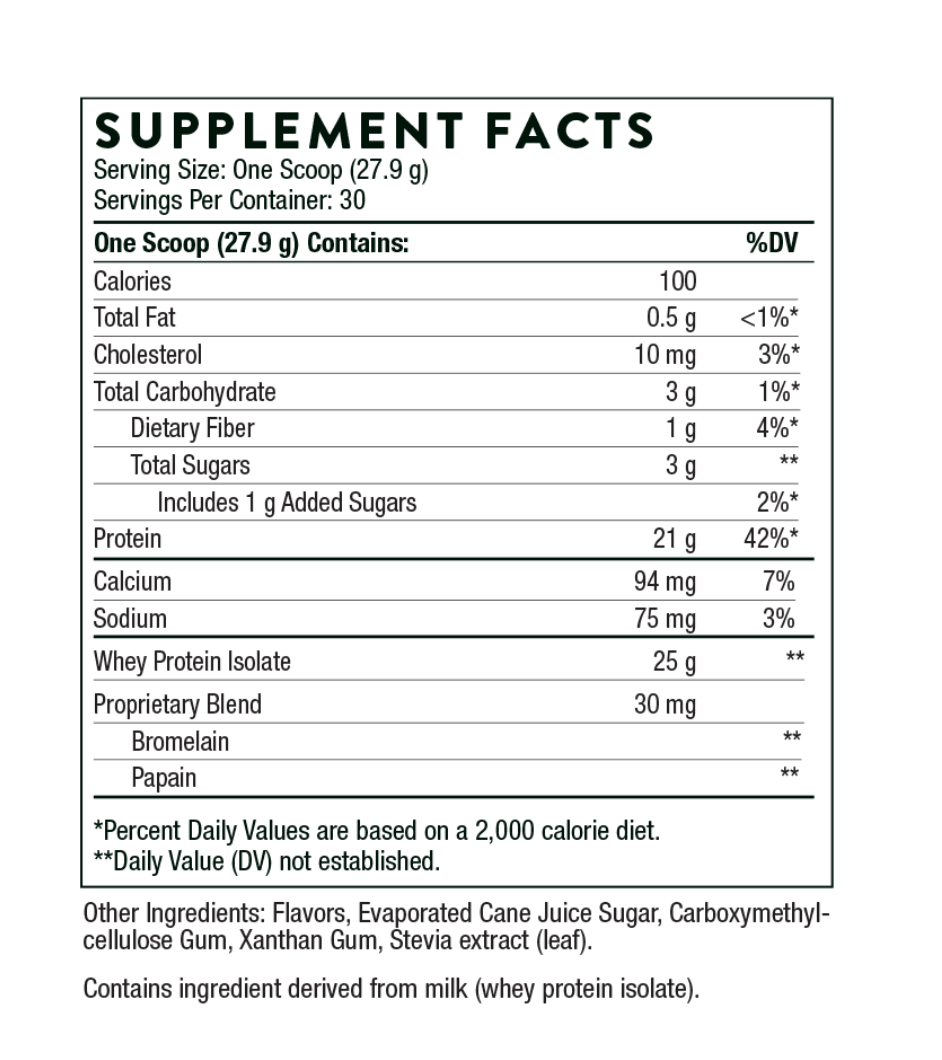 Whey Protein Isolate - Chocolate(Protein powder)